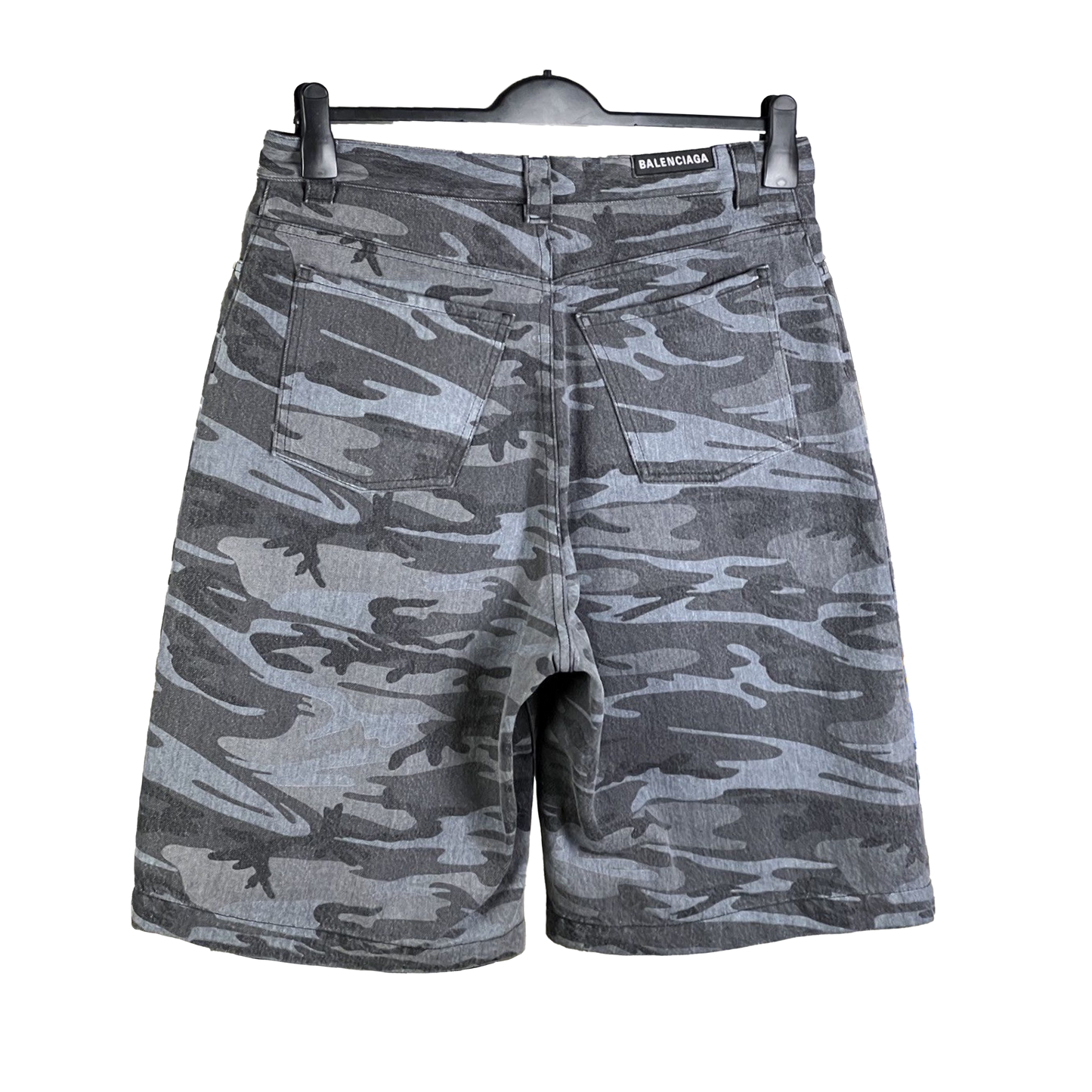 Camo Jean Shorts